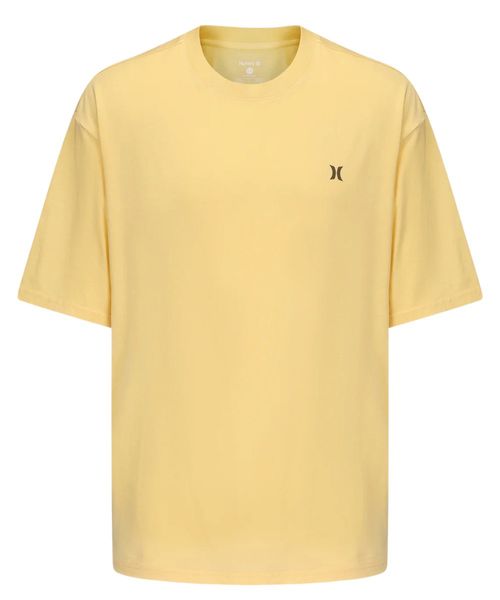 Camiseta Hurley amarilla estampada para hombre