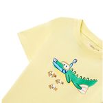 104915460-Camiseta-amarilla-con-estampado-de-cocodrilo-para-bebe-niño