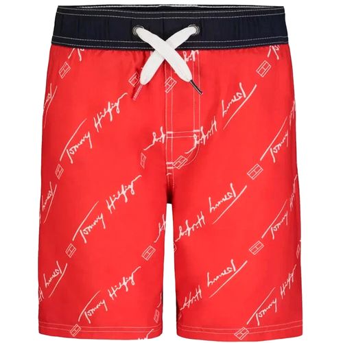 Calzoneta bicolor con estampado para niño