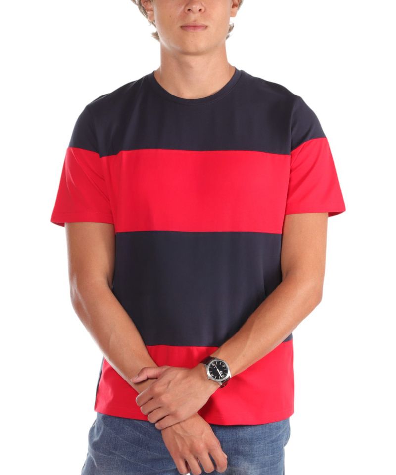 104819224-Camiseta-Gents-color-blocking-bicolor-para-hombre