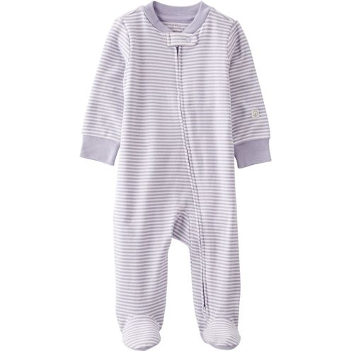 Pijama bicolor rayado para bebé niño