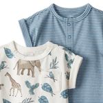 104893235-Set-de-2-rompers-bicolor-con-estampado-para-bebe-niño