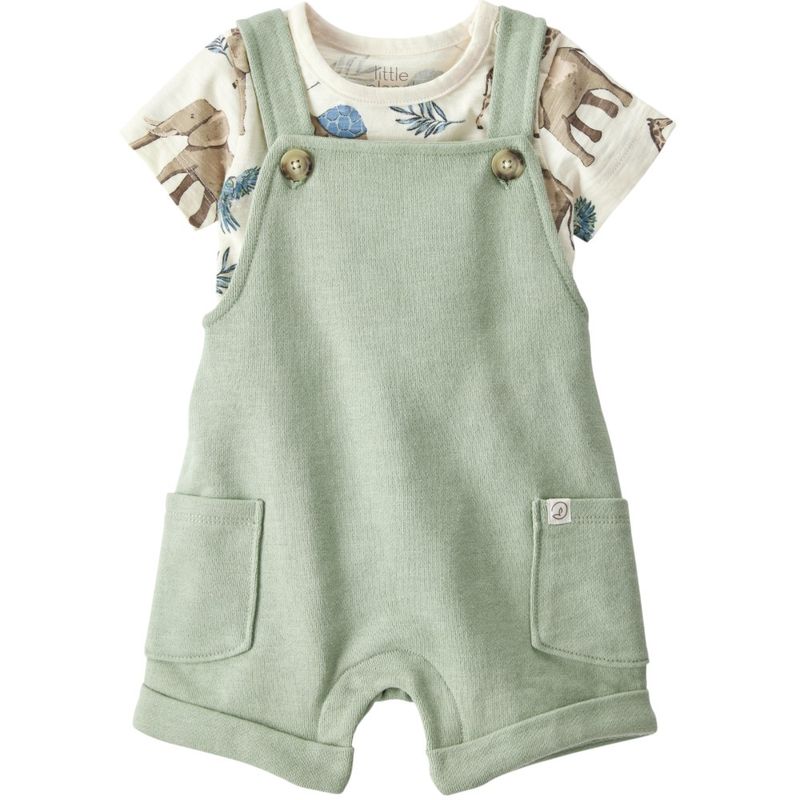 104893249-Conjunto-de-2-piezas-bicolor-con-estampado-para-bebe-niño