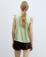 104873510-Blusa-Sfera-casual-verde-manga-corta-para-mujer