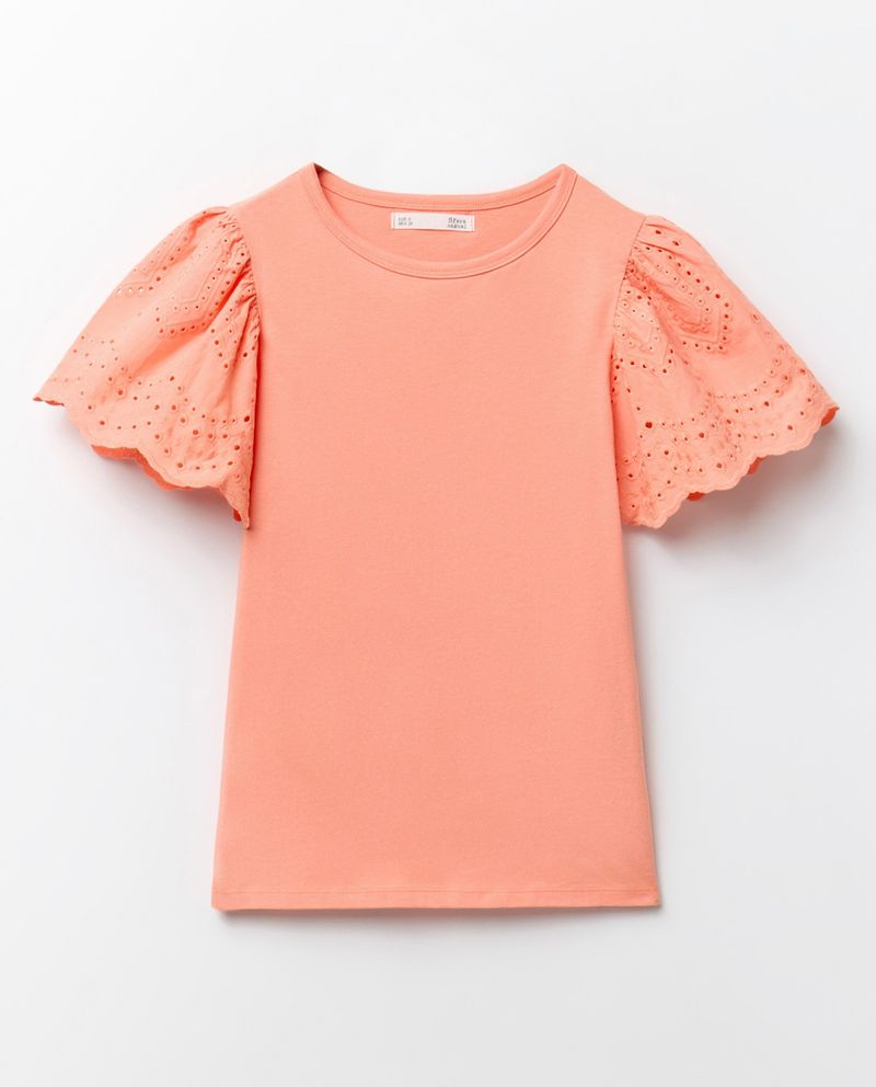 104873440-Blusa-Sfera-casual-anaranjada-manga-corta-para-mujer