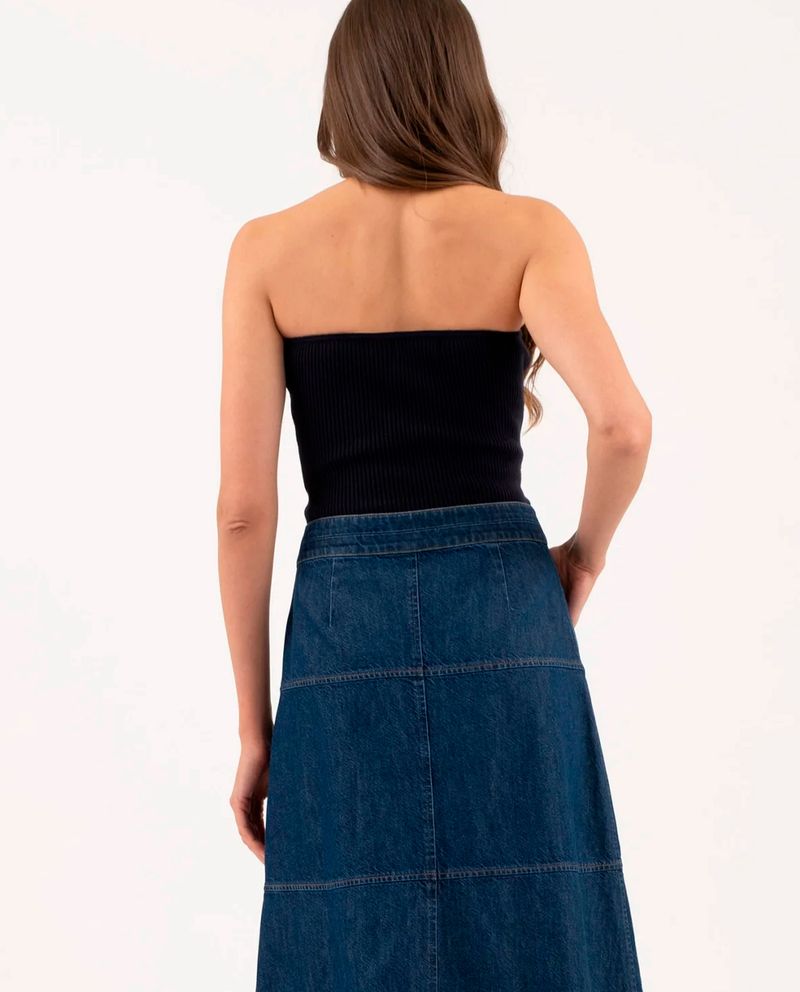 104888439-Blusa-Mine-casual-negra-strapless-para-mujer