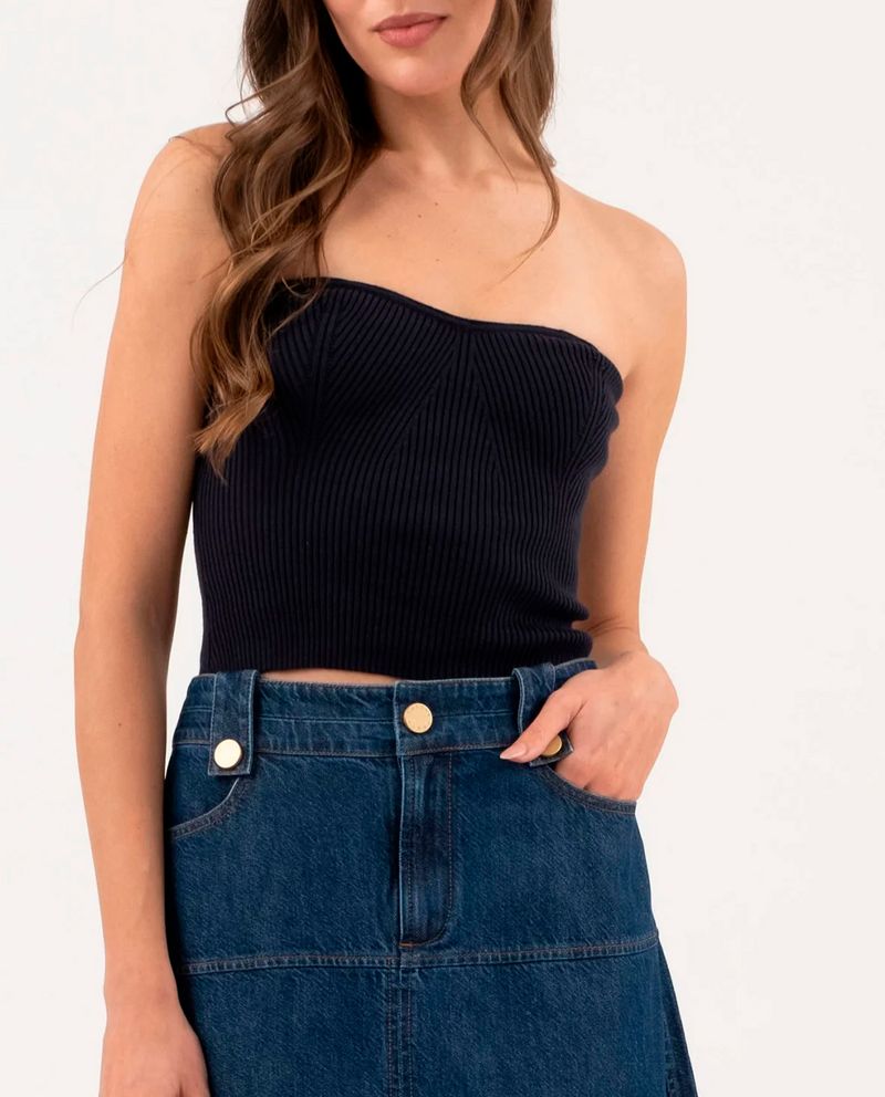 104888439-Blusa-Mine-casual-negra-strapless-para-mujer