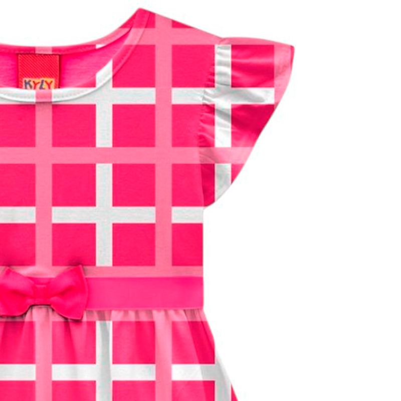 104926492-Vestido-bicolor-con-estampado-a-cuadros-para-niña