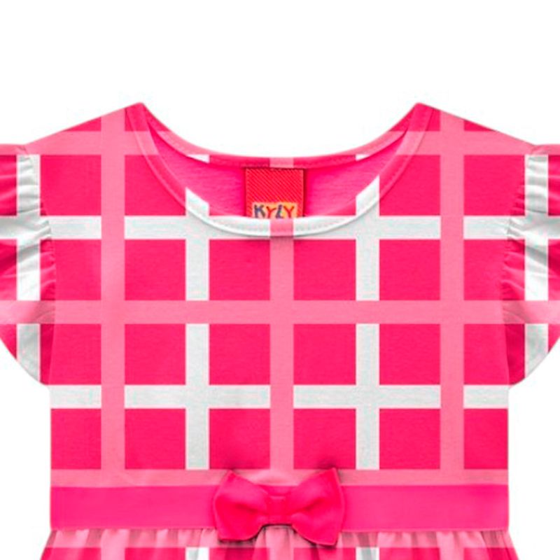 104926492-Vestido-bicolor-con-estampado-a-cuadros-para-niña