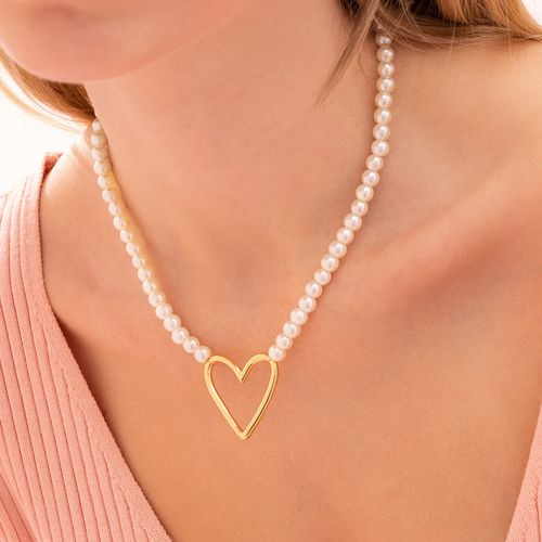 Collar de perlas para mujer