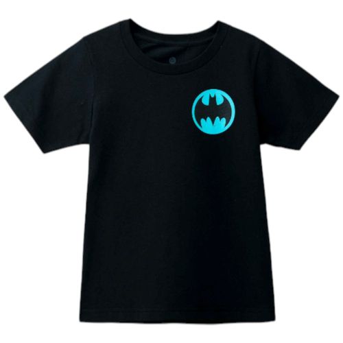 Camiseta negra con estampado para niño