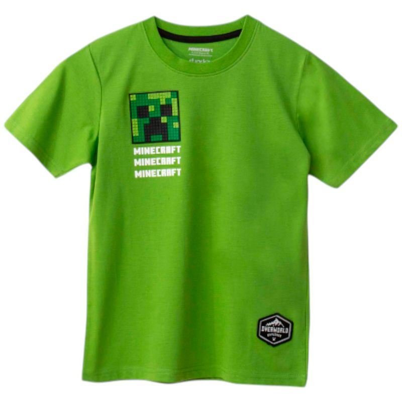 104908266-Camiseta-verde-con-estampado-para-niño