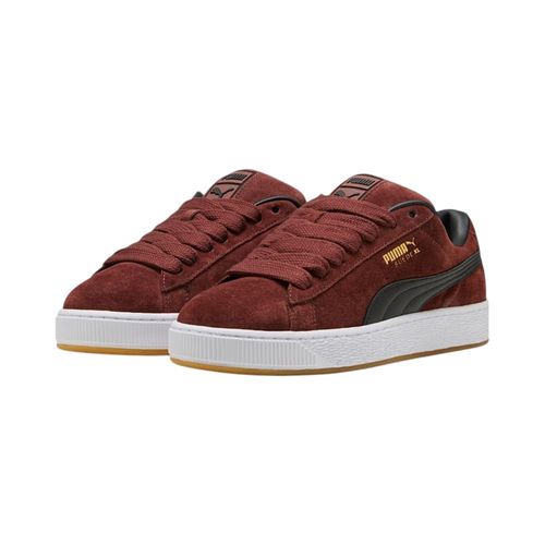 Zapato deportivo casual Puma Suede XL café para hombre