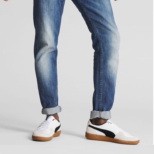 Zapato deportivo casual Puma Palermo LTH blancos para hombre