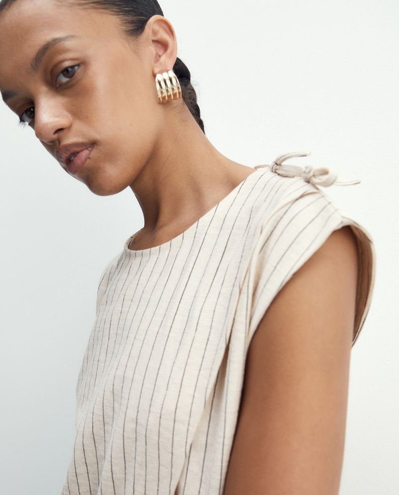 104873696-Blusa-Sfera-casual-rayada-manga-corta-para-mujer