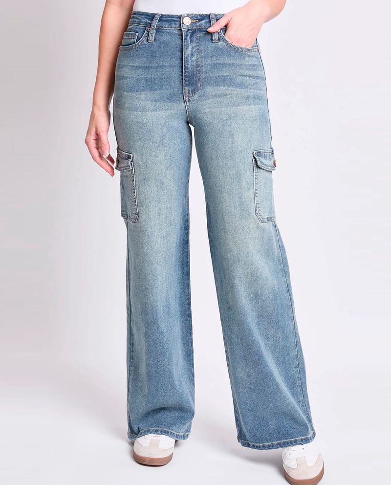 104867561-Jeans-YMI-cargo-celeste-de-cintura-alta-para-mujer