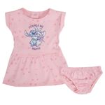 104794994-Vestido-rosado-con-estampado-Stitch-para-bebe-niña
