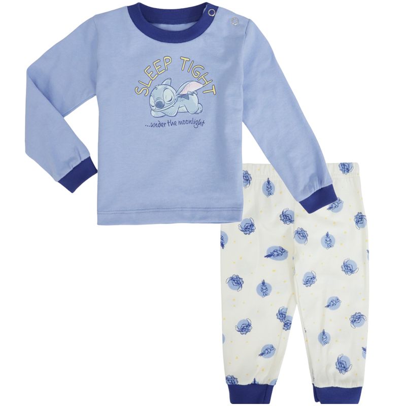 104795024-Pijama-de-2-piezas-bicolor-con-estampado-Stitch-para-bebe-niño