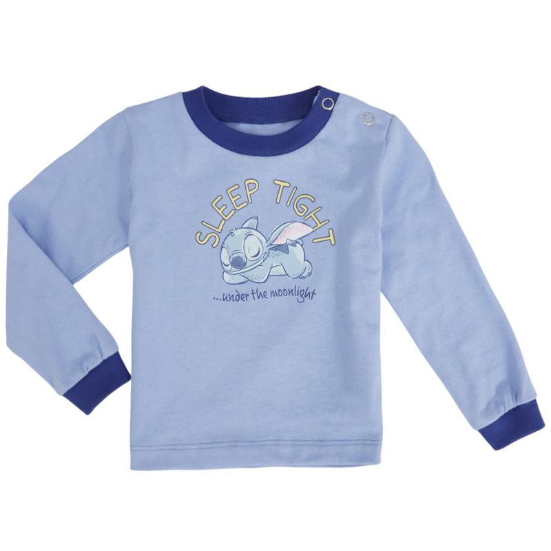 104795024-Pijama-de-2-piezas-bicolor-con-estampado-Stitch-para-bebe-niño
