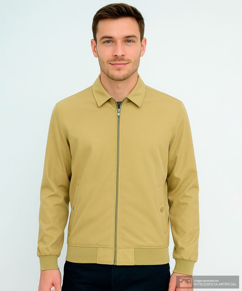 104912731-Chaqueta-Carven-khaki-solida-para-hombre