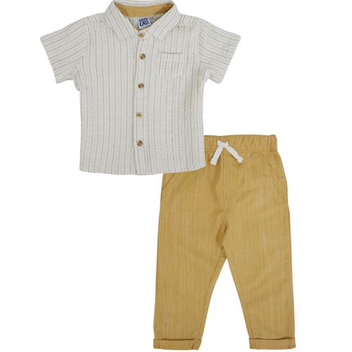 Conjunto de 2 piezas multicolor con estampado para bebé niño