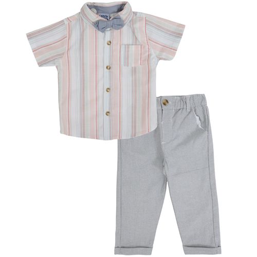 Conjunto de 3 piezas multicolor con estampado para bebé niño