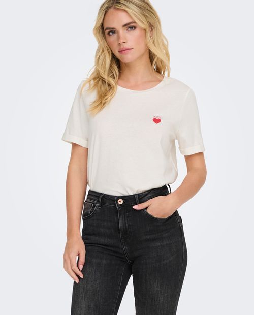 Camiseta JDY manga corta para mujer
