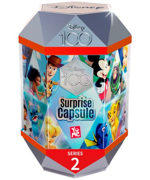 Juguete Surtodo 1 pieza Disney 100 Aniversario Capsula Sorpresa Mini Figura Coleccionable