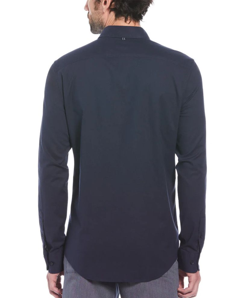 104929967-Camisa-casual-oxford-Penguin-azul-navy-solida-para-hombre
