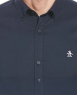 104929967-Camisa-casual-oxford-Penguin-azul-navy-solida-para-hombre