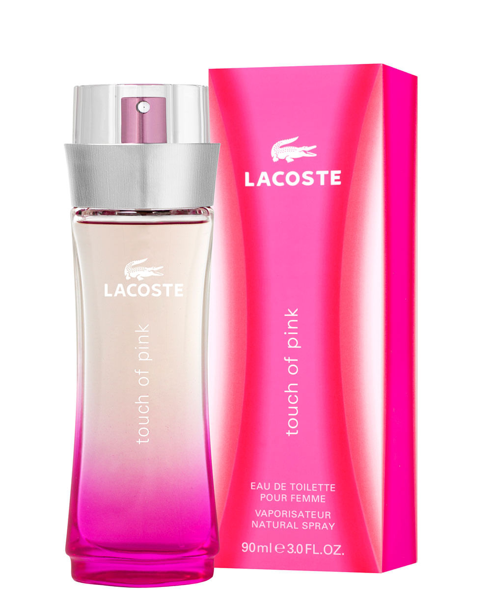 lacoste rosado