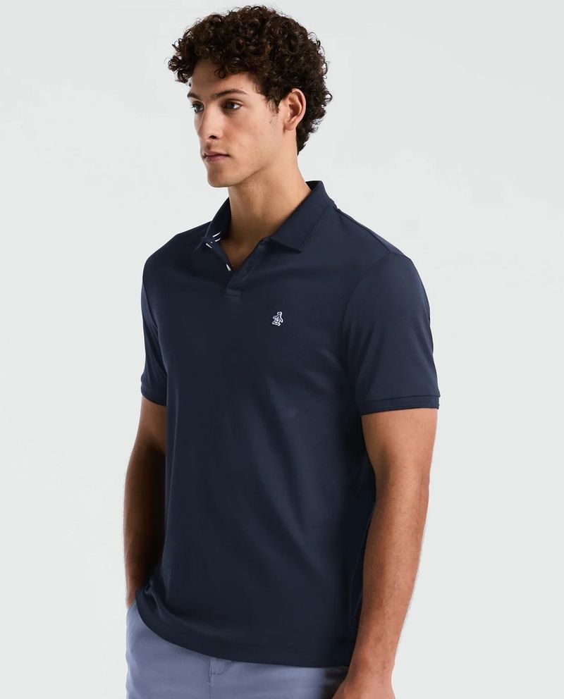 104929873-Camisa-polo-basica-regular-fit-Penguin-navy-solida-para-hombre