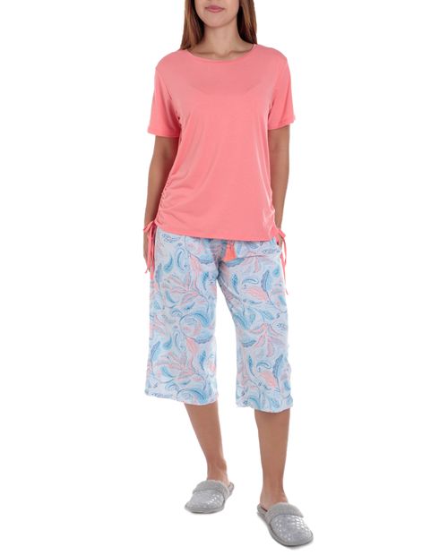 Pijama con pantalón St. Jacks multicolor para mujer