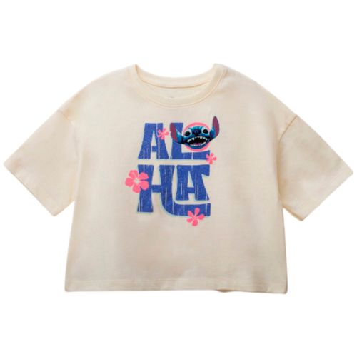 Blusa amarilla con estampado para niña