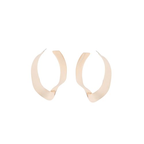 Aretes dorados para mujer