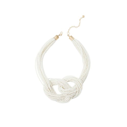 Collar blanco para mujer