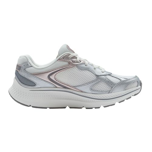 Zapato deportivo casual Skechers blanco para mujer