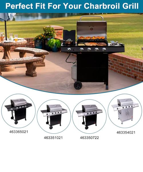 Barbacoa Char-broil blk series de 4 quemadores a gas