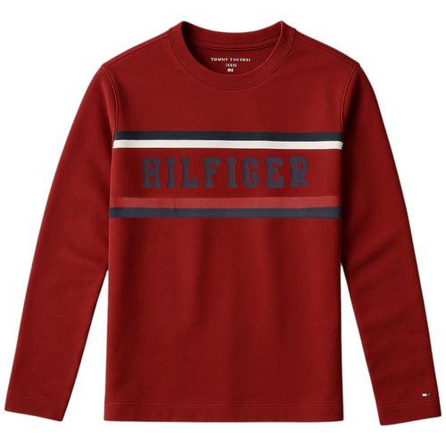 Camiseta roja con estampado para niño