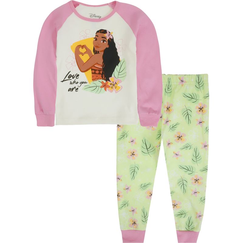 Pijama de piezas multicolor con estampado para niña Siman