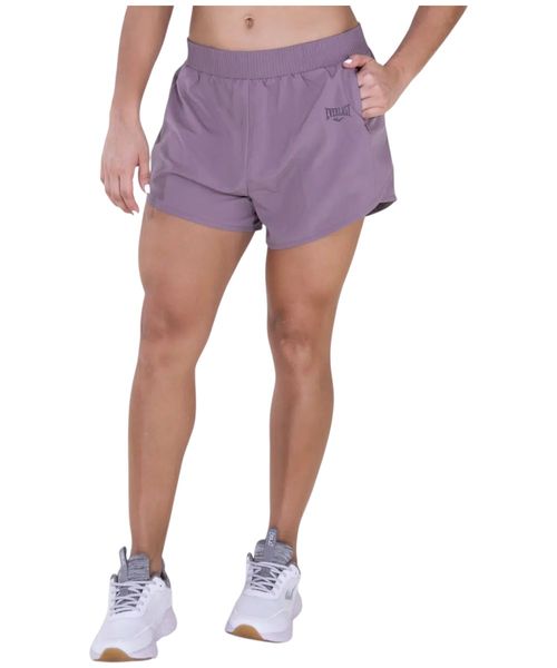 Short deportivo Everlast sólido lila para mujer
