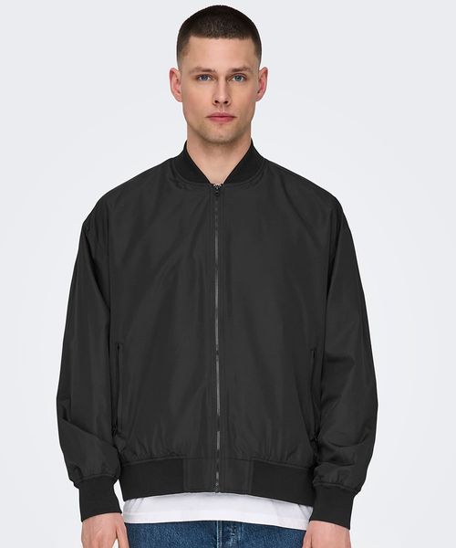 Chaqueta bomber Only & Sons regular fit sólida para hombre
