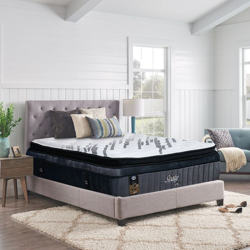 Cama Sealy Luigi confort suave Memory Cool Foam