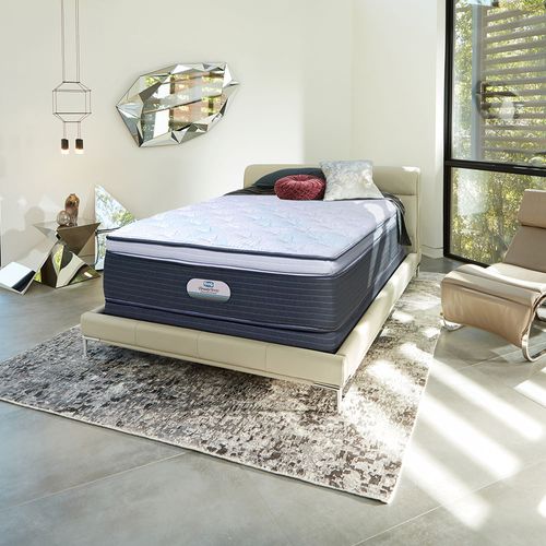 Cama Beautysleep 2 en 1 Super Pillow top Felpa
