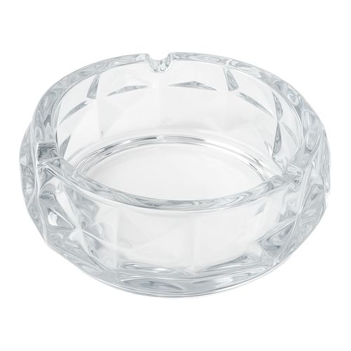 Cenicero redondo de vidrio 12.5 cm