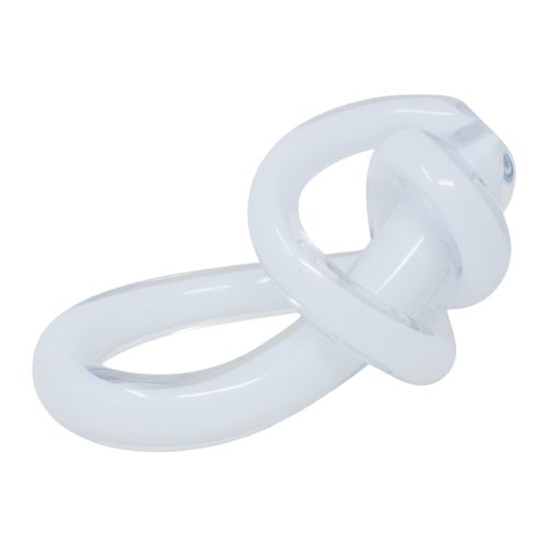 Nudo decorativo de vidrio 7x23 cm
