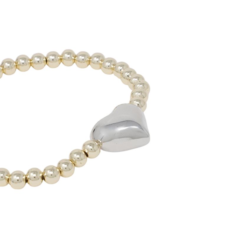 104902317-Pulsera-corazon-de-brass-en-baño-de-oro-5mm-8--para-mujer