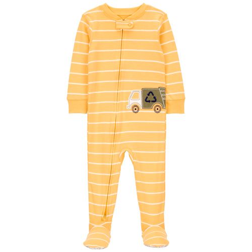Pijama amarilla con estampado para bebé niño