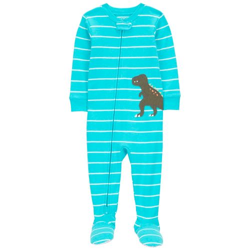 Pijama celeste con estampado para niño