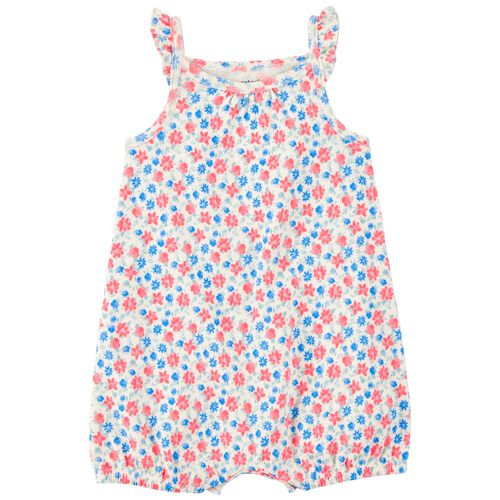 Romper multicolor con estampado para bebé niña